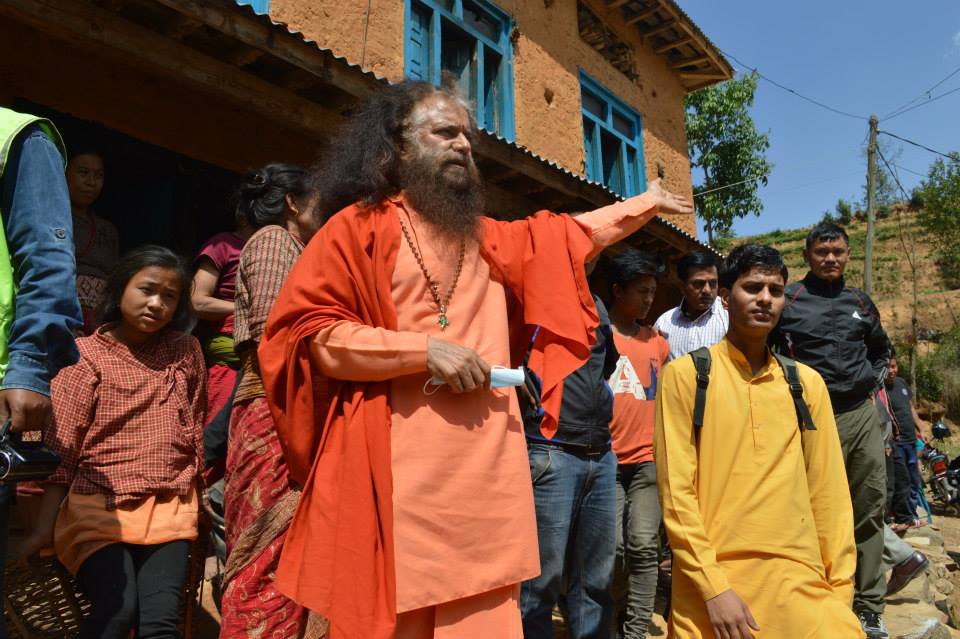 Pujya Swamiji in Nepal (13)